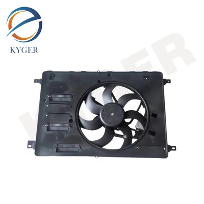 نظام الكهرباء للسيارات KYGER LR026078 مروحة المبردات للسيارات مروحة إلكترونية LR020620 لـ Land Rover Freelander 2006-2014 L359
