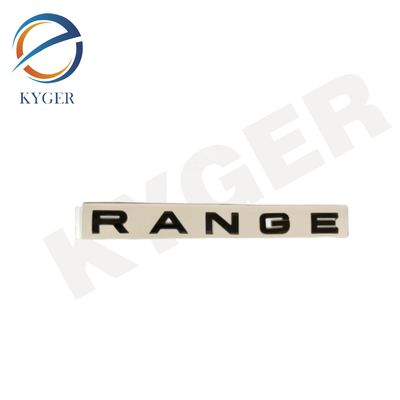 LR026394 شعار الغطاء الأسود، شعار الباب الخلفي نطاق اللوحة LR026395 LR026396 LR026397 LR030775 LR038706 لـ Land Rover