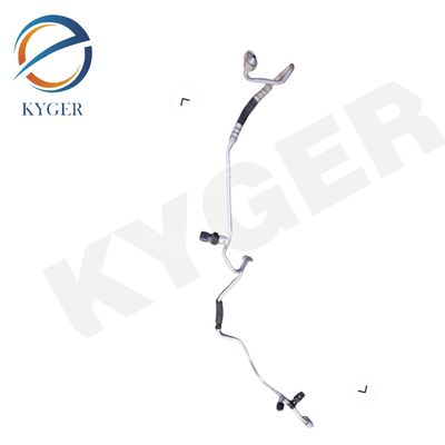 نظام تبريد أجزاء السيارات KYGER A / C خط أنابيب تكييف الهواء من المكثف C2Z23174 لـ Jaguar XF 2009 - 2015 X250