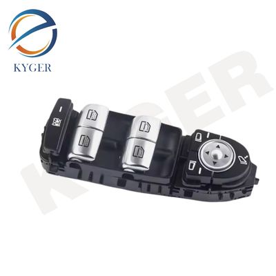 قطع غيار السيارات السوداء 2229052004 2139054803 A2139054803 4 أبواب سيارة صالون تشغيل النافذة المفتاح لميرسيدس بنز W213 W222 E Class
