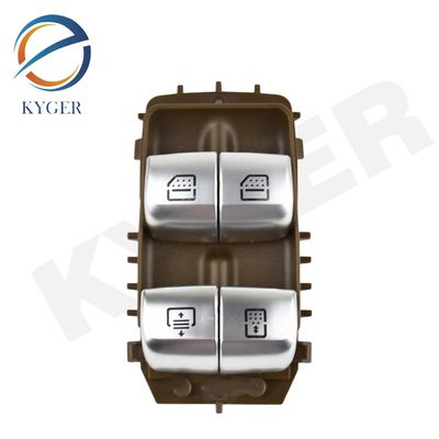 قطعة السيارات 2229051505 لون القهوة مفتاح نافذة الطاقة لشركة مرسيدس بنز W222 2013-2020 لون 222 905 1505