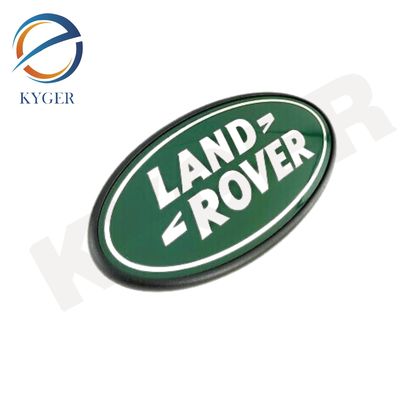 LR023287 شعار بيضاوي أخضر لـ Land Rover LR2 شارة بوابة الذيل الخلفية شعار أخضر فضي بيضاوي LR023287