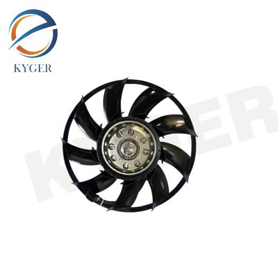 LR025965 نظام التبريد 5H228600JA مروحة المقبض التبريد مروحة المبرد المحرك لمروحة التبريد لـ Land Rover Discovery 3&4 Range Rover Sport