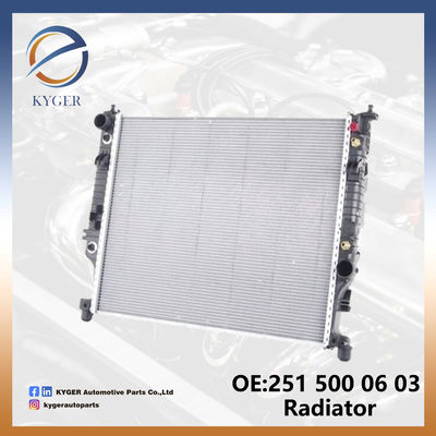 A2515000603 قطع غيار السيارات رادياتور خزان المياه رادياتور خزان 2515000103 2515000303 لميرسيدس بنز W251 W164