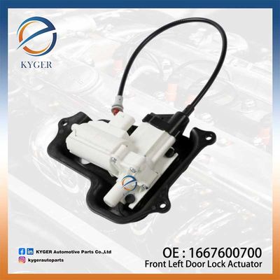 محرك قفل الباب الأمامي الأيسر 1667600700 166 760 07 00 A1667600700 لسيارة مرسيدس-بنز M-CLASS W166